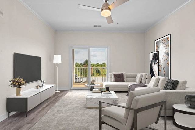 1-bedroom apartment at Hawks Landing Apartments in Hickory, NC
